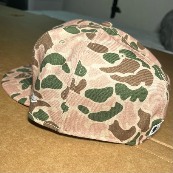 New York Yankees New Era 1996 World Series Duck Camo 59FIFTY Fitted Hat - Picture 3 of 5